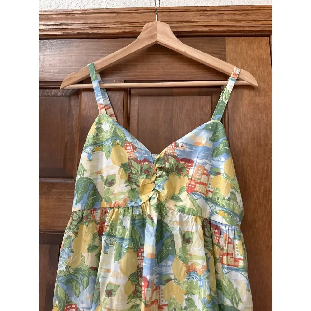 ABERCROMBIE & FITCH Sweetheart Babydoll Maxi Dress Size Medium